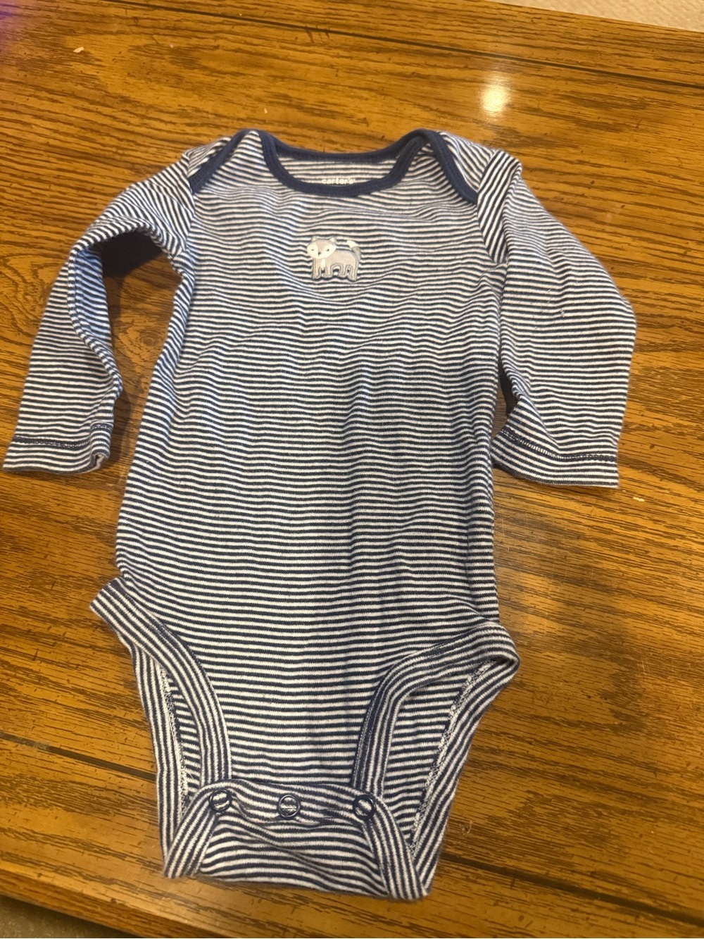 6 for $10 Striped Baby One-Piece Bodysuit